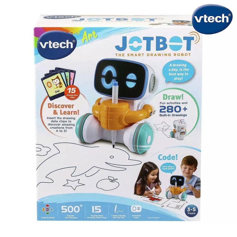 Vtech Интерактивен рисуващ робот JotBot V553703