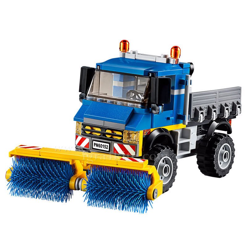 Lego 60152 City - Почистваща машина и багер