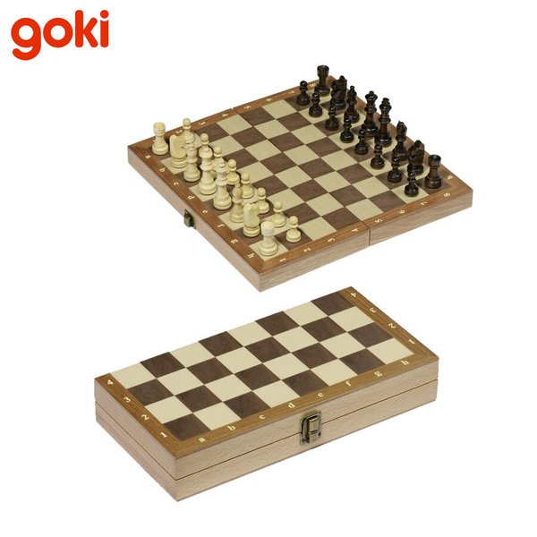 Goki Шах в дървена кутия 56921